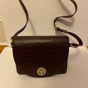 Crocodile Effect- Crossbody Bag
